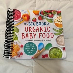 Moving Sale! 3/$15 The big book of organic baby food